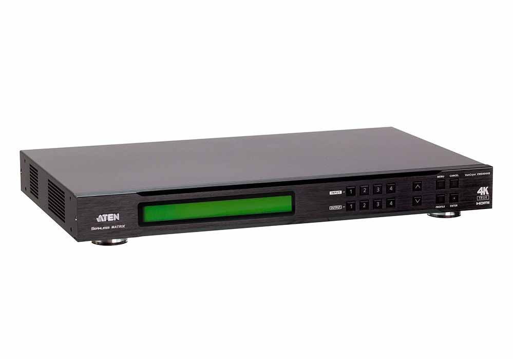 VM6404HB-AT-G — матричный HDMI переключатель 4x4 4K ATEN